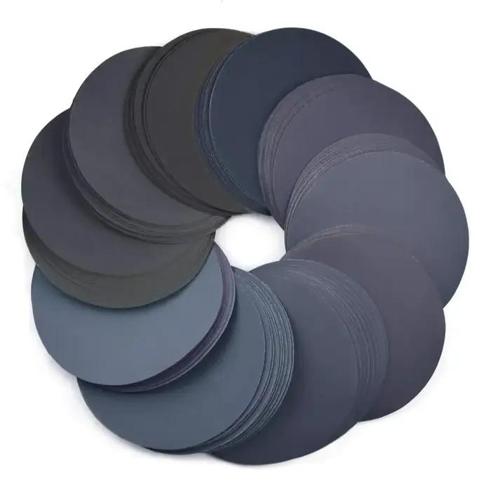 Disques de ponçage floqués humides et secs