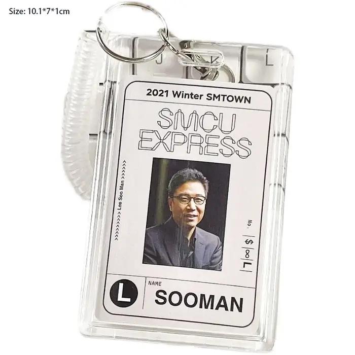 Ins Photocard Holder, Idol Photo Protector, Binder, Idol Photo Sleeves Holder, Pearl Keychain, Stude