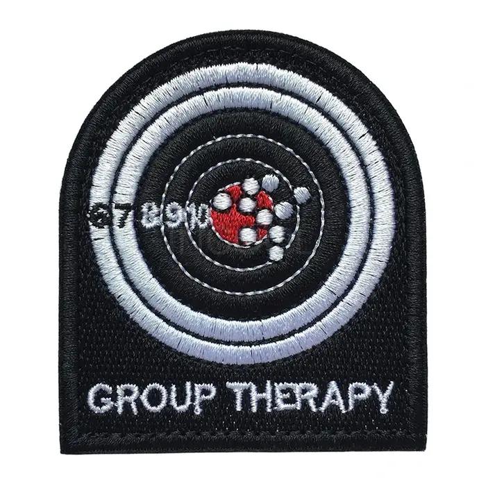 Appliques de thérapie de groupe de patch de broderie, patchs brodés pour vêtements, sac à dos