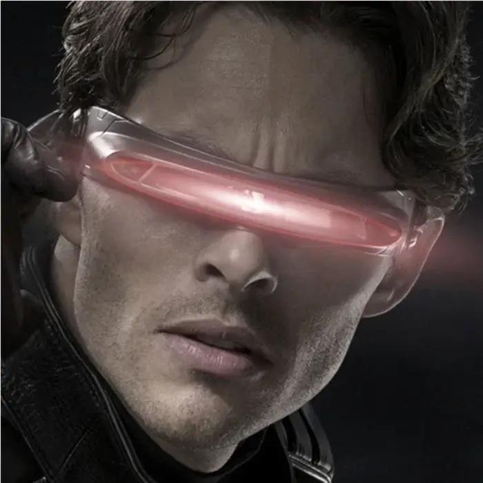 X-man lunettes de soleil x-men Cyclops Cosplay lunettes de soleil polarisées pour hommes femmes mémo