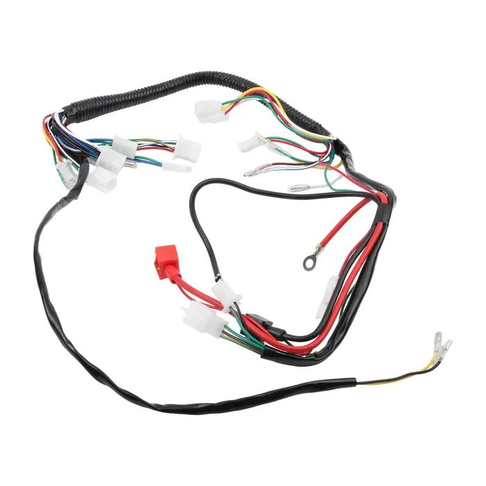 Kit de câblage électrique pour moto, pour ATV, UTV, Quad, Dirt Bike, Motocross, 50cc, 70cc, 90cc, 11