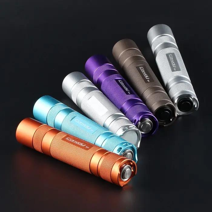 Lampe de poche Convoy S2 Plus 519A R9080 Linterna torche LED Flash lumière 18650 pêche Camping lampe