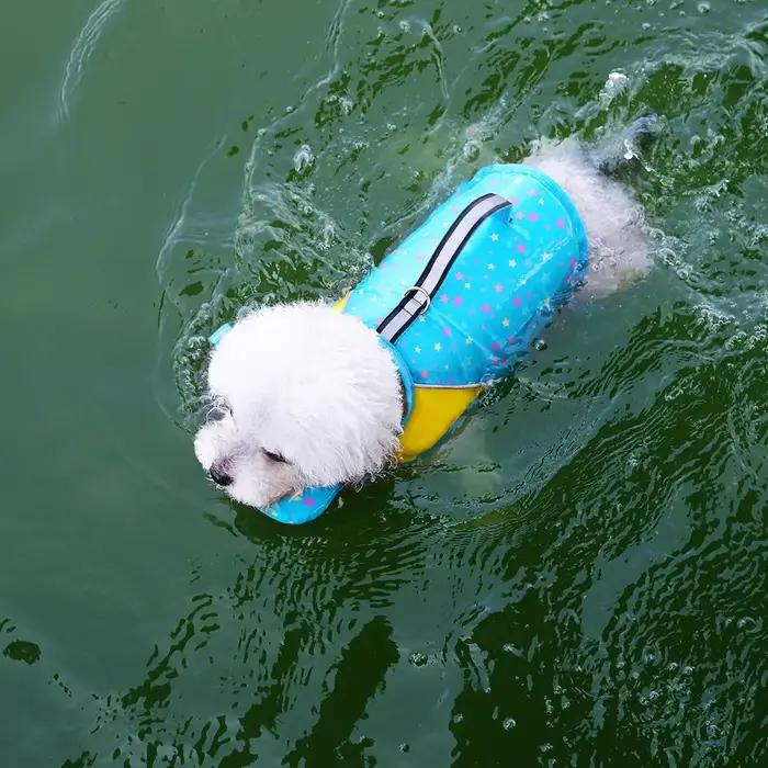 Gilet de sauvetage pour chien avec flotteur avant amovible