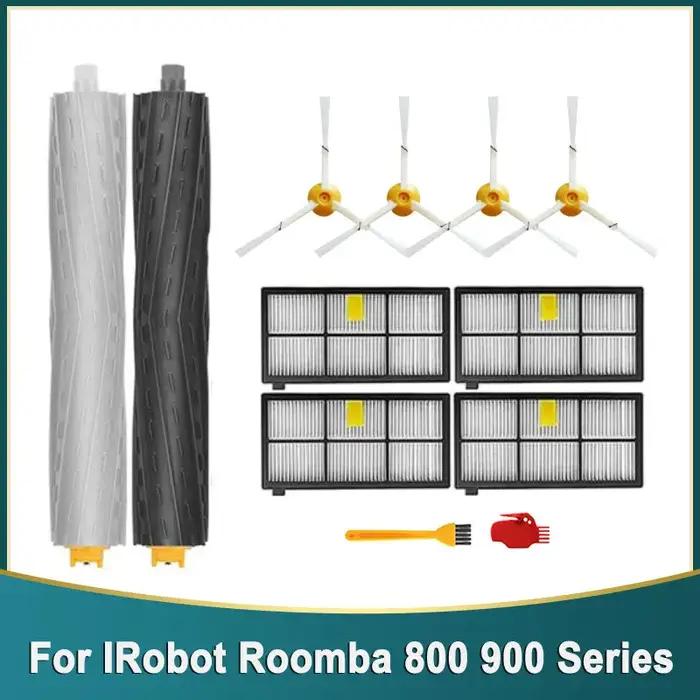 Pour iRobot Roomba 800 980 990 900 896 886 870 865 866 série filtre HEPA rouleau latéral brosse aspi