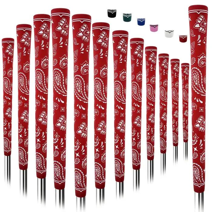 Ensemble de 13 poignées de club de golf, disponibles en différentes couleurs, conception de poignée