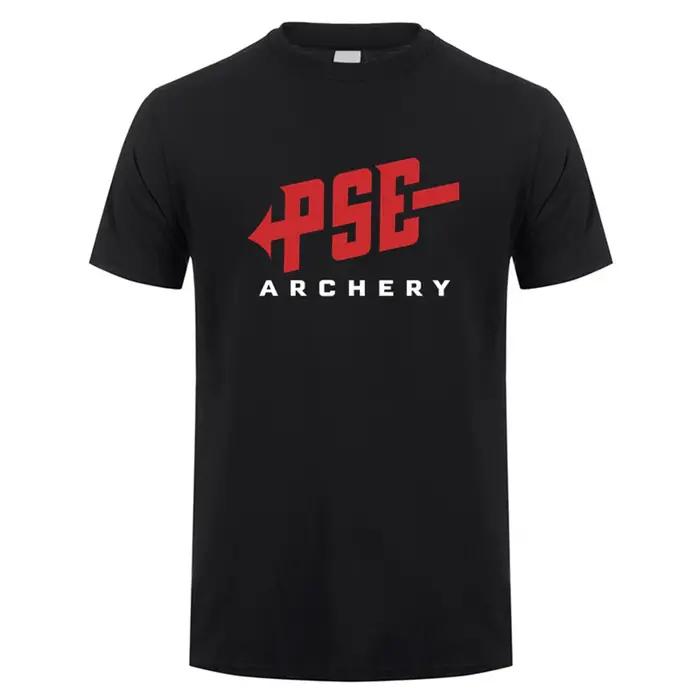 Pse Huntinger tir à l'arc hommes t-shirt été décontracté à manches courtes T-shirts Mans dessus frais Pse tir