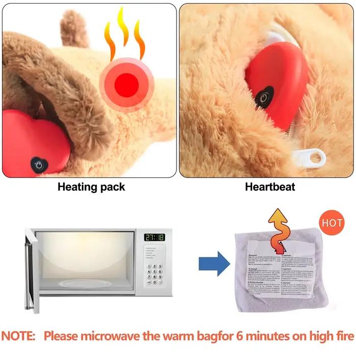 Jouet en peluche Heartbeat pour animal de compagnie