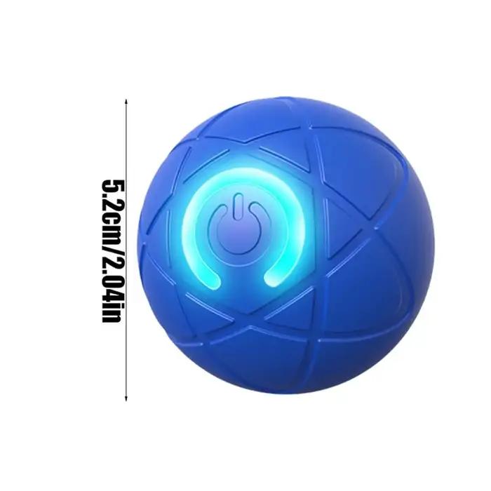 Jouet boule roulante automatique pour animaux de compagnie, balle secouée pour chiens, jouets intera