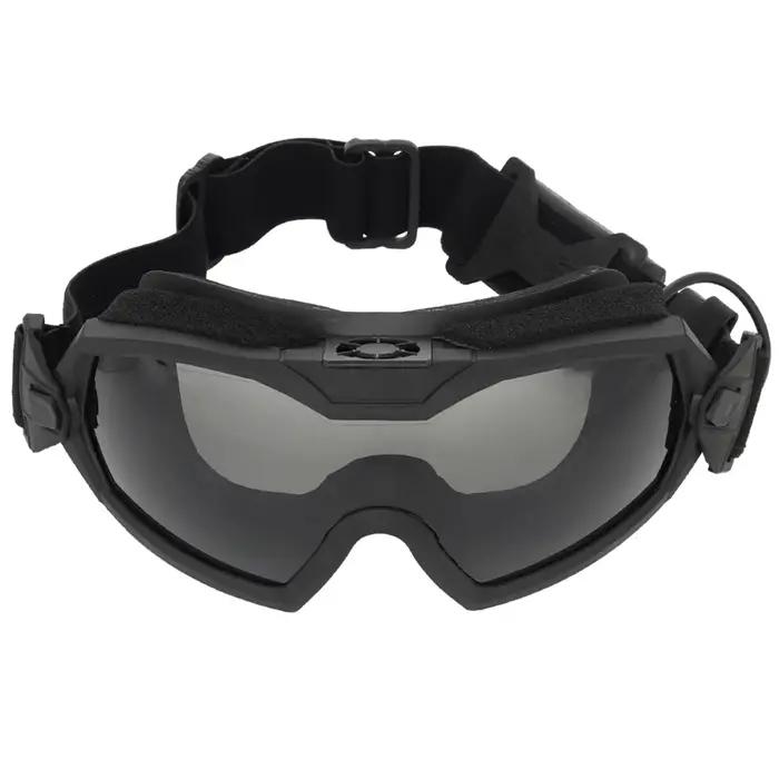 Masque de protection transparent pour paintball et chasse - Résistance aux rayures optimale