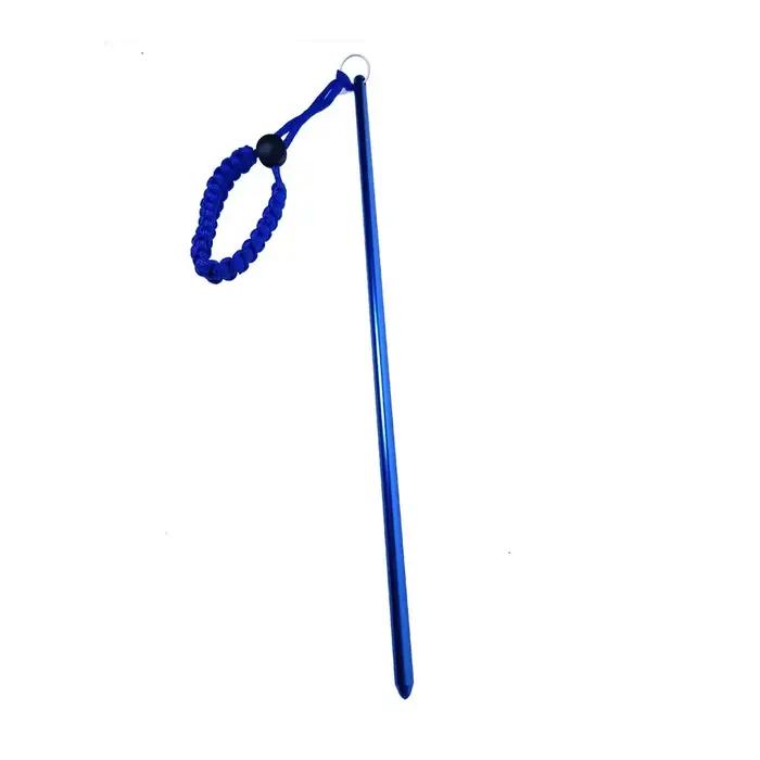 Bâton de signalisation sous-marine en alliage d'aluminium de 14''/35 cm avec cordon de poignet régla