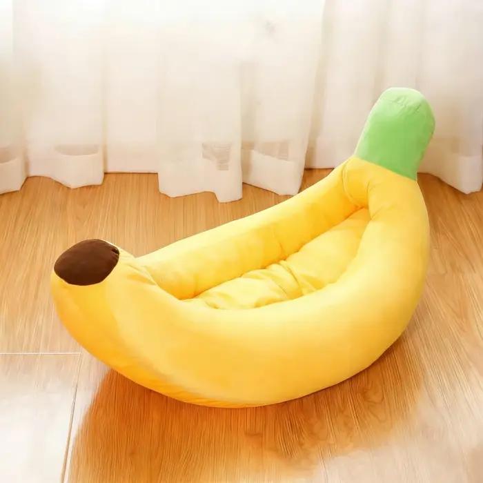 Nid pour animaux de compagnie en forme de banane