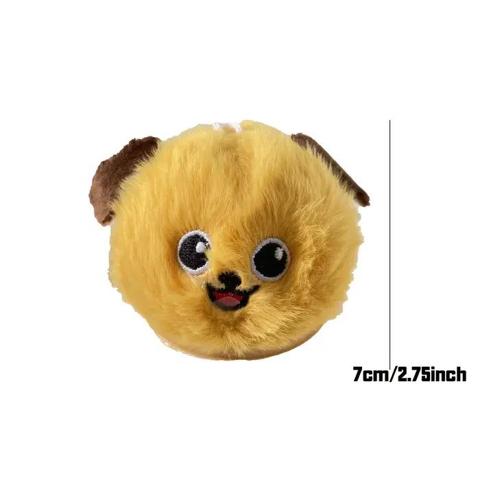 Jouet rebondissant pour chien, jouet interactif léger et très élastique pour chiot, lavable, jouet anti-ennui pour chiens, jouet durable