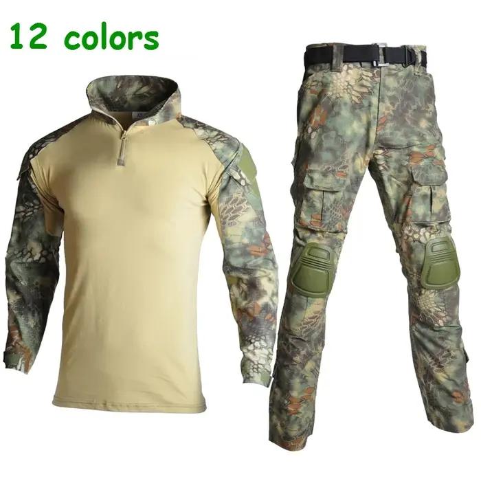 Ensemble de vêtements de chasse 12 couleurs