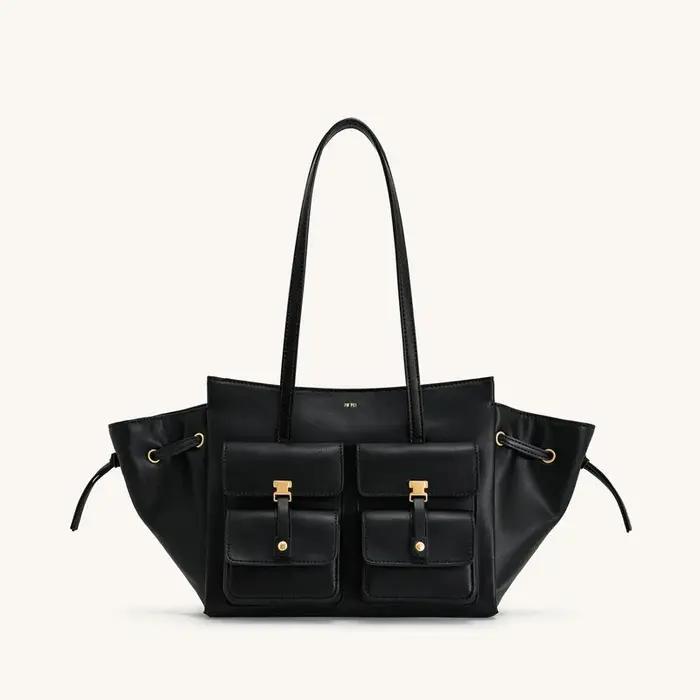 JW PEI Sac à main de poche, sac fourre-tout de moto, femme, grande capacité, banlieue, sac à bandoul