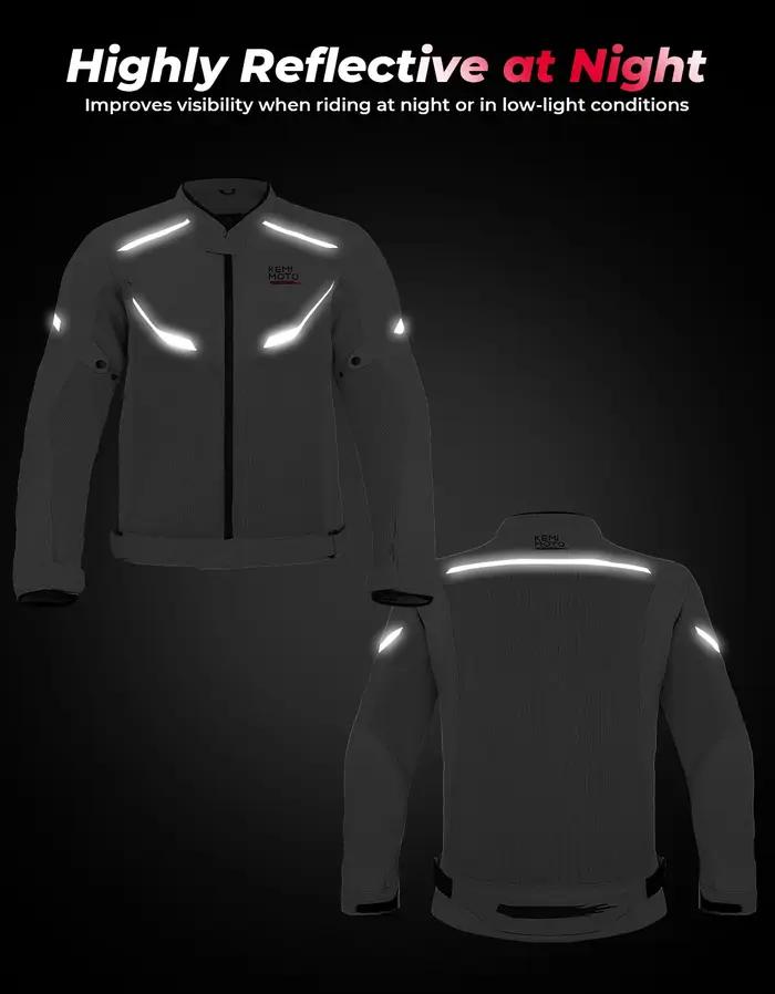 Veste de moto respirante pour hommes printemps ete protections certifiees CE maille souple cyclisme motocross tenue tout terrain