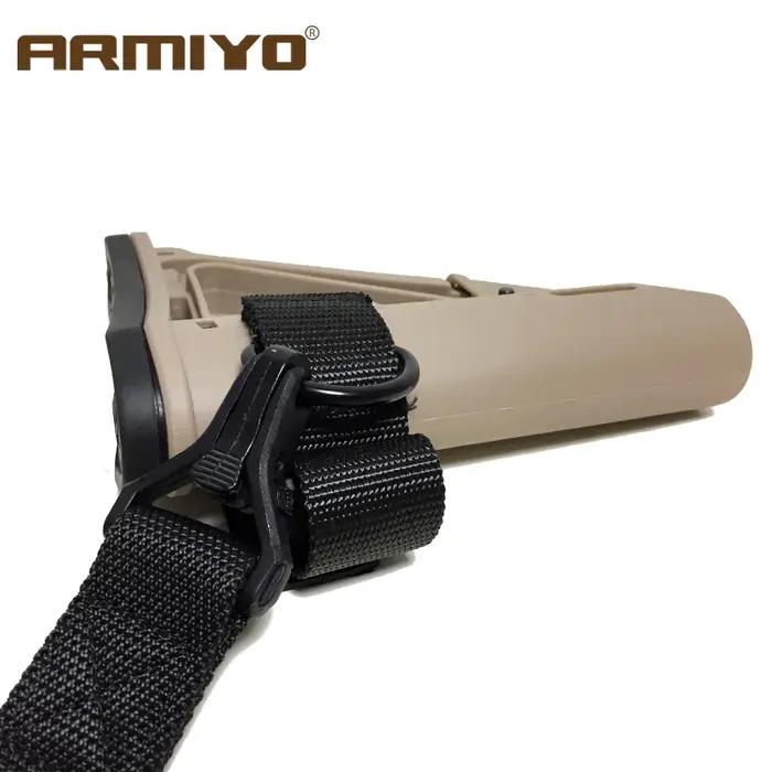 Armiyo tactique Stock cerclage ceinture pistolet bout