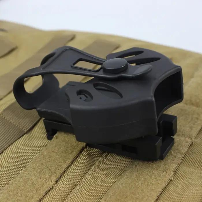 Étui tactique pour menottes professionnelles, étui pour manilles de Police, ceinture Molle rotative,