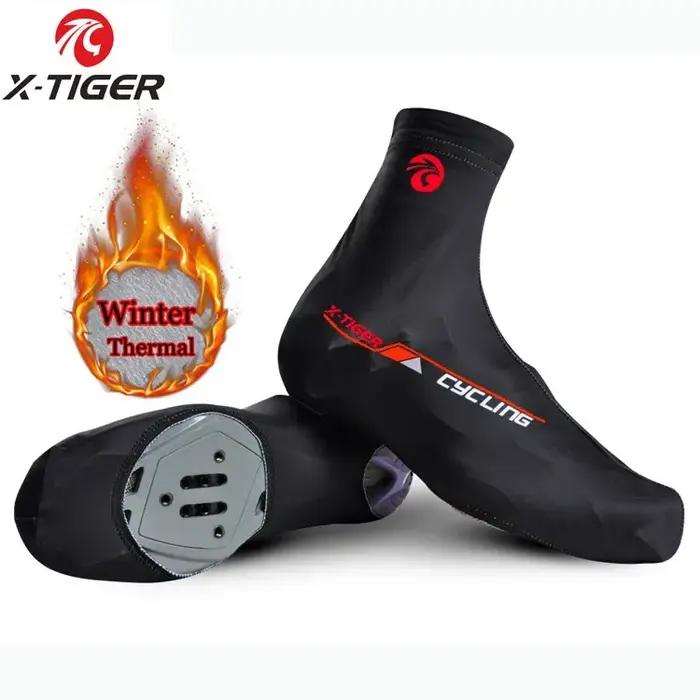 X-TIGER cyclisme couvre-chaussures hiver thermique sourire VTT vélo
