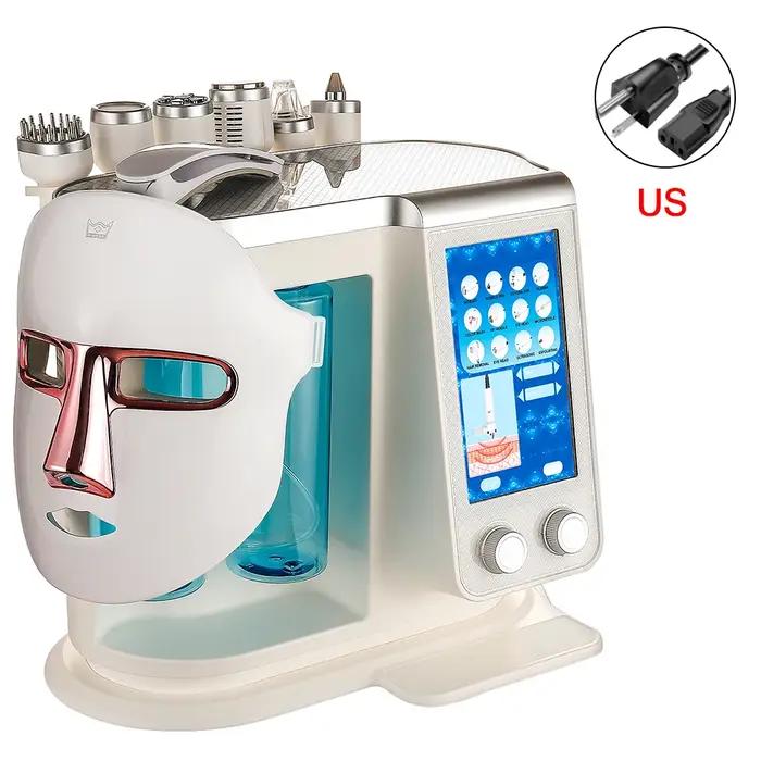 Appareil de beauté Hydra Water Dermabrasion Peel Oxygen Jet 7 en 1 Hydro Microdermabrasion Aqua Peeling H2O2 Facial Mach