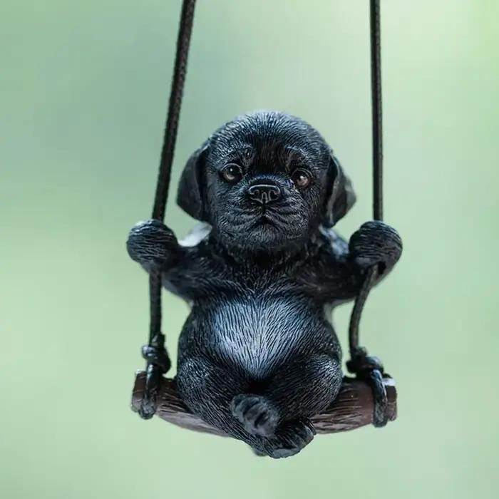 Tendance Swing Dog Auto intérieur accessoires décoration lunettes de soleil voiture pendentif bouled