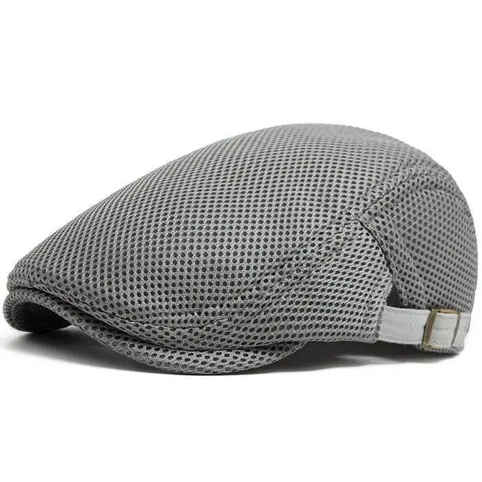 Béret en maille respirante pour hommes et femmes