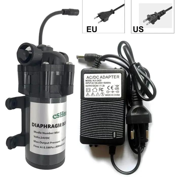 75GPD RO 24V Booster d'eau pompe silencieuse système d'eau par osmose inverse pompe d'augmentation d