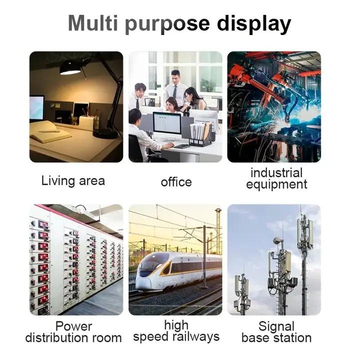 Détecteur de rayonnement électromagnétique EMF01 compteur EMF précis pour la maison et le bureau occasionnels et spéciaux