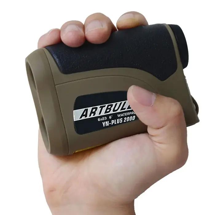 Télémètre laser monoculaire longue portée pour extérieur, golf et chasse, précision décimale 0,1m/ya