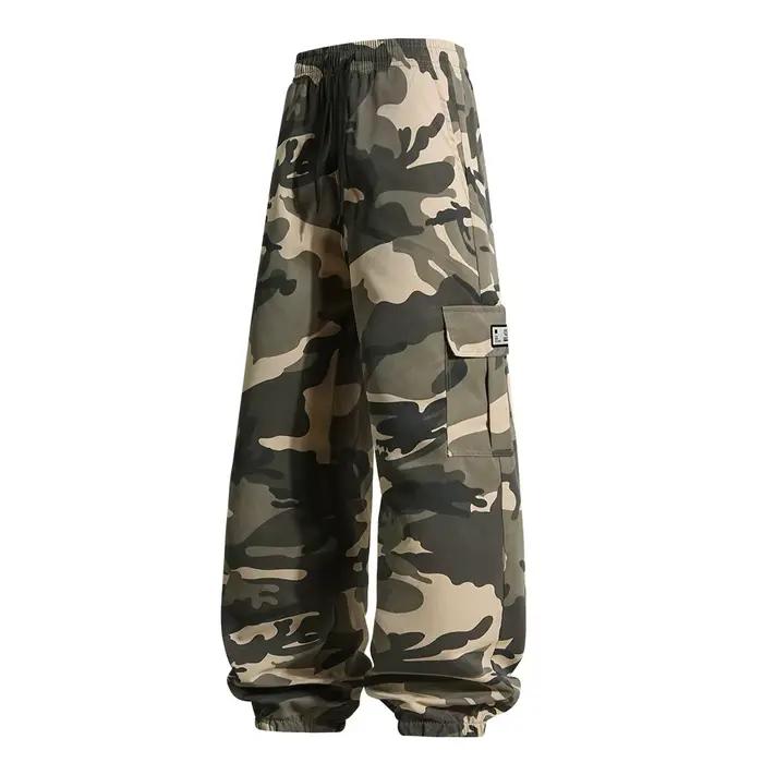 Salopette tactique camouflage pour homme - Pantalon de combat multi-poches qualité supérieure entraînement travail