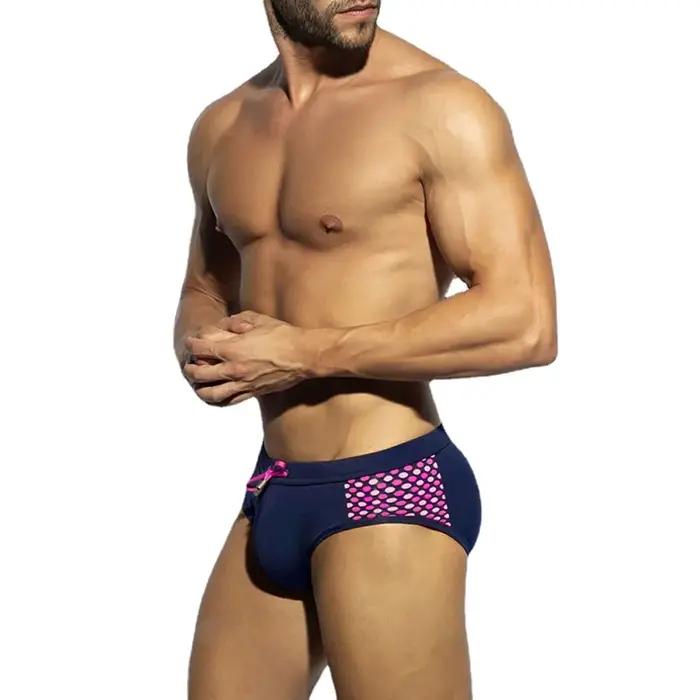 Slip de bain pour hommes Sexy natation court été Sport nautique pantalons de plage marque maillot de