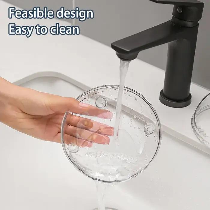 Accessoires de bain anti-éclaboussures, cage de bain transparente pour hamsters, grande salle de douche de grande capacité