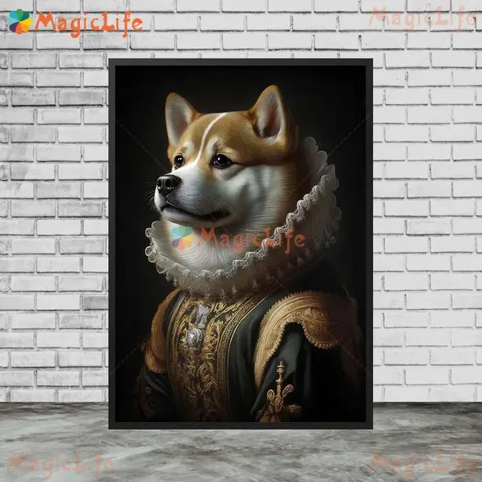 Affiche murale vintage toile animal de compagnie moderne sans cadre pour décoration salon maison occasions spéciales