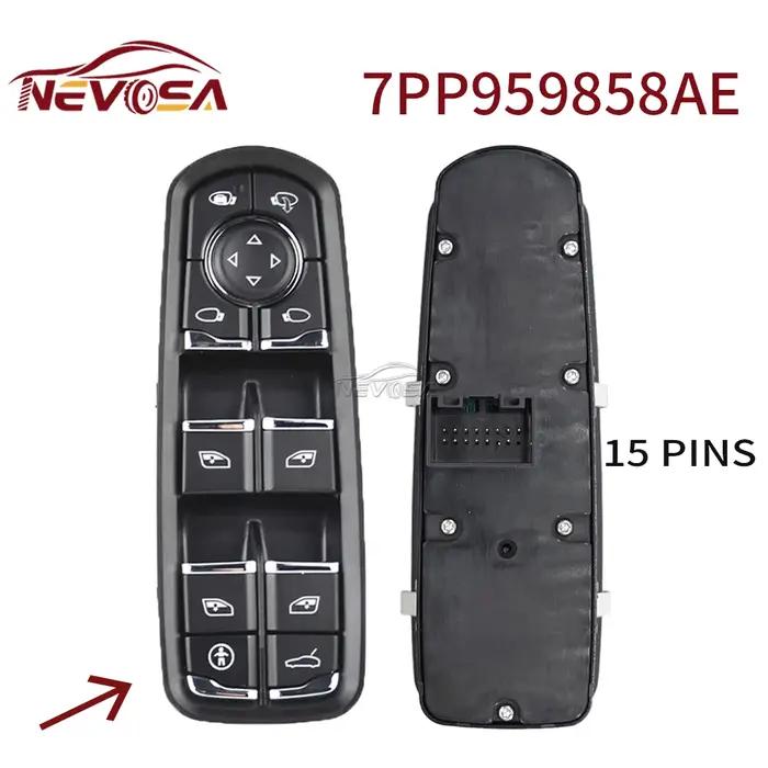 NEVOSA interrupteur de fenêtre électrique pour Porsche Panamera 970 Cayenne 92A Macan 95B 718 918 Sp