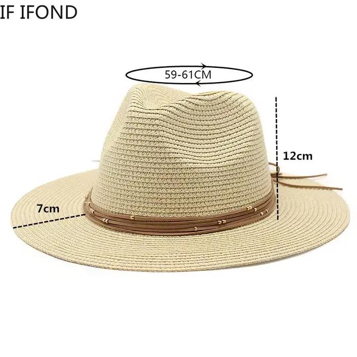 Chapeau De paille De grande taille 60CM 7cm, rafraîchissant, pour la plage, le soleil, pour les fête