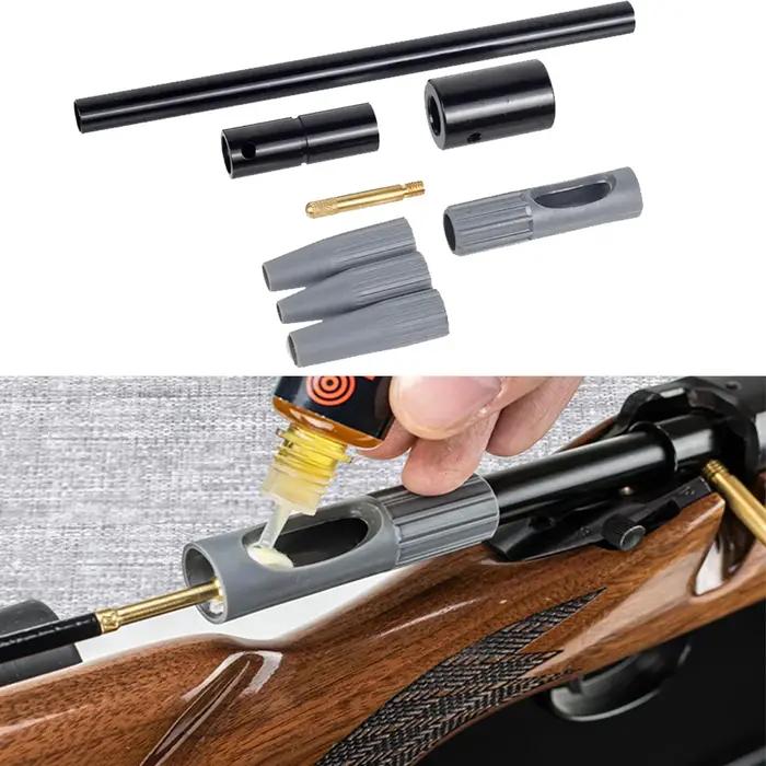 Tactique.30Cal 8 pièces.17Cal.22Cal Guide d'alésage de pistolet universel nettoyage brosse de fusil Kit