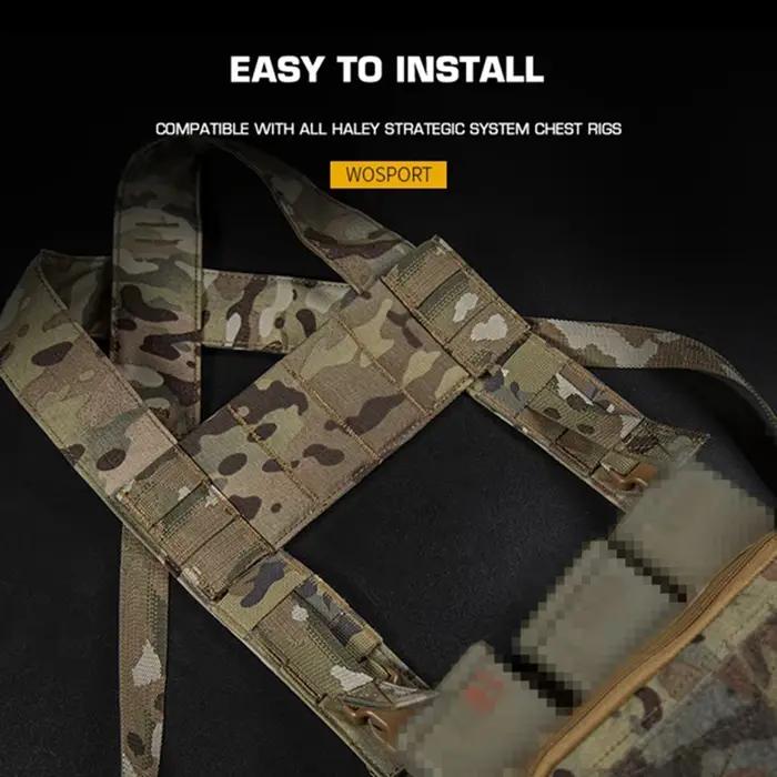 Plateau d'expansion molle pour gilet tactique airsoft navigation poche téléphone montage D3CRM