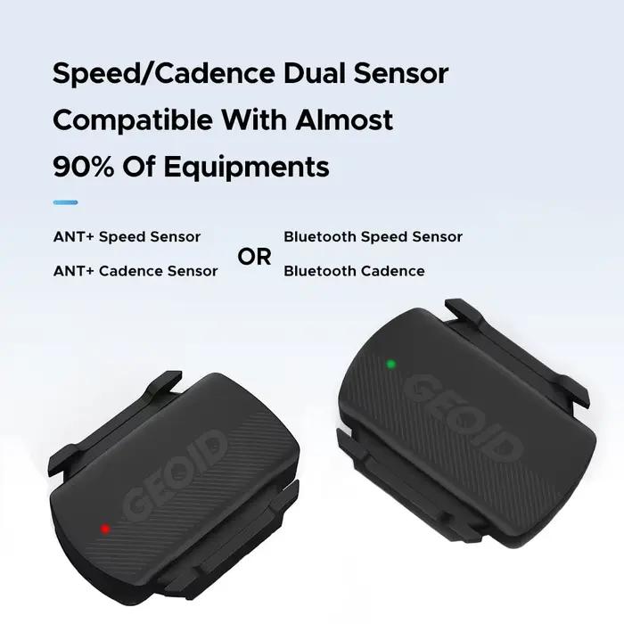 GEOID capteur de Cadence de vitesse de vélo fourmi Bluetooth pour ordinateur de cyclisme GPS double