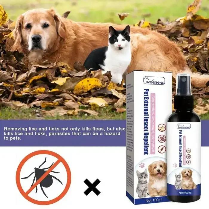 Gouttes anti-puces pour chiens et chats