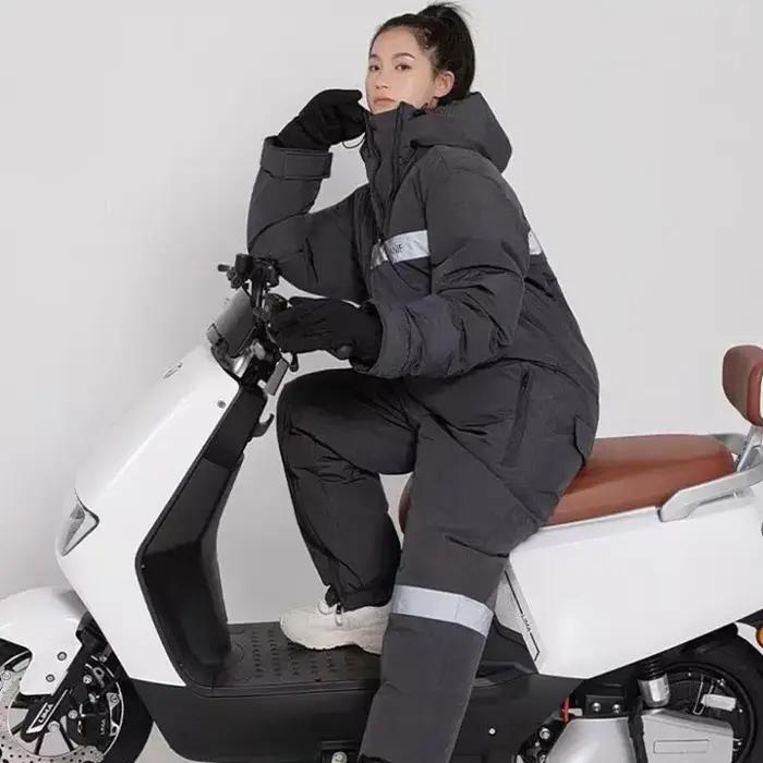 Vêtements de moto pour l'hiver