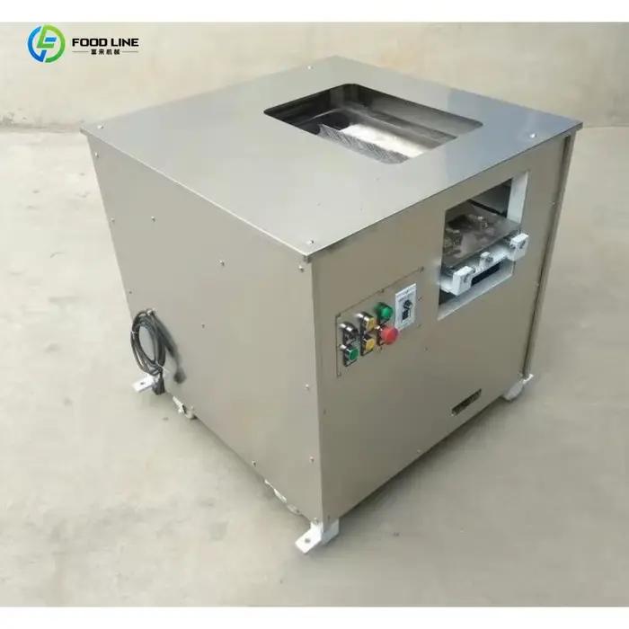 Machine à trancher sur mesure pour 280 pièces de poisson frais, saumon fumé, bœuf et sashimi