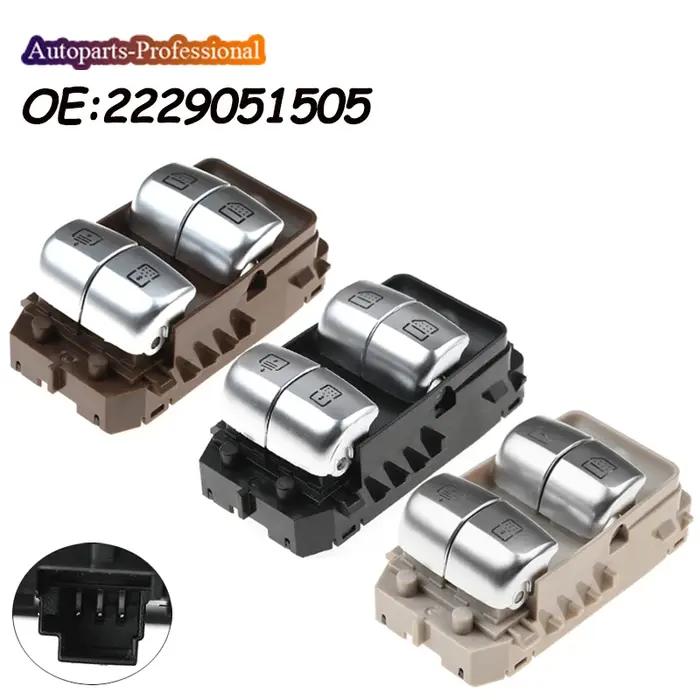 Bouton de régulation de commande de vitre électrique, pour mercedes-benz W222 S550e S600 S63 2229051