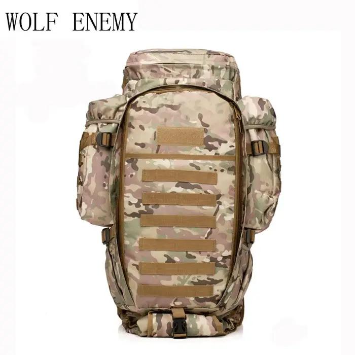 70L chasse sac à dos tactique randonnée fusil sac à dos étanche voyage en plein air Trekking escalade Camping Camouflage sac à dos