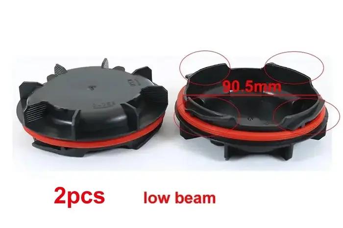 Pour Kia K3 2016-2019 LED feux de croisement et de route couvercle anti-poussière étanche à la poussière phare coque