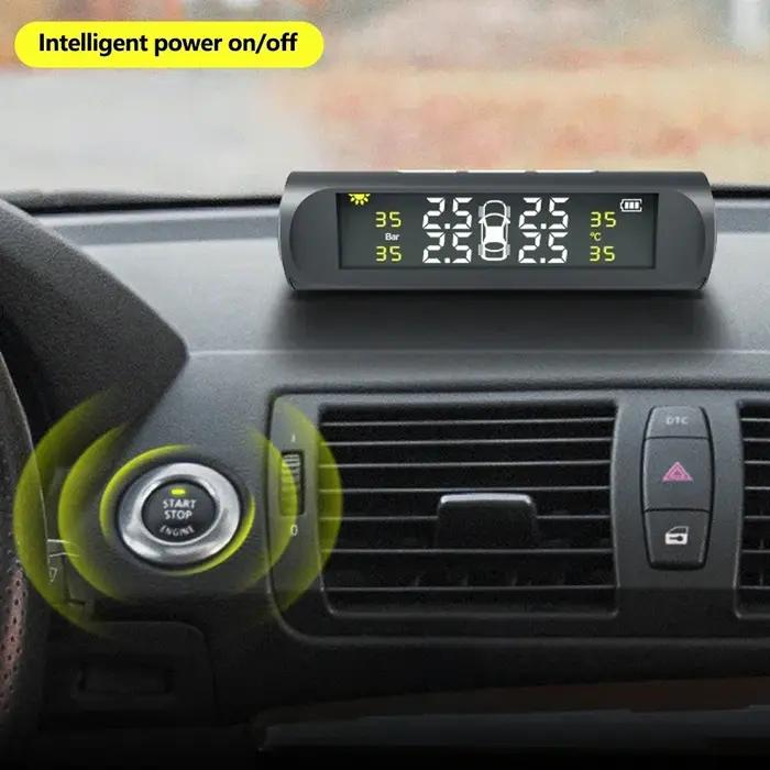 Systèmes d'alarme de sécurité automatique solaire TPMS