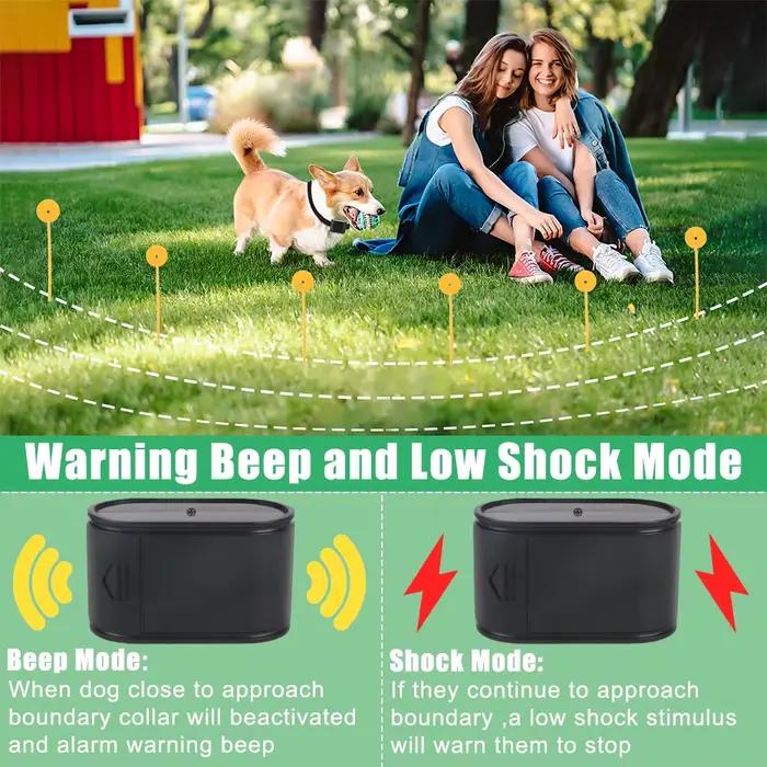 Système de clôture électronique pour animaux de compagnie