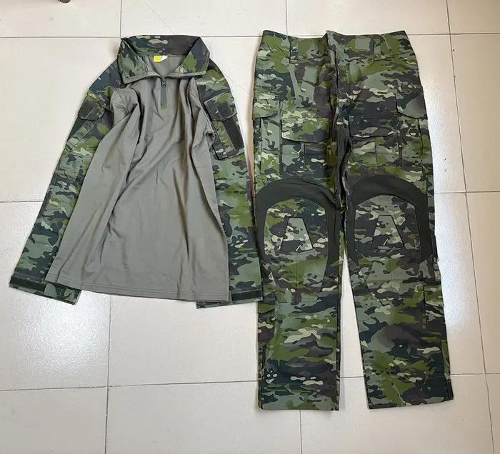 Set tactique chasse MCTP Forest Multi Terrain SDU Jungle GEN3 Frog Skin - Veste et pantalon camouflage