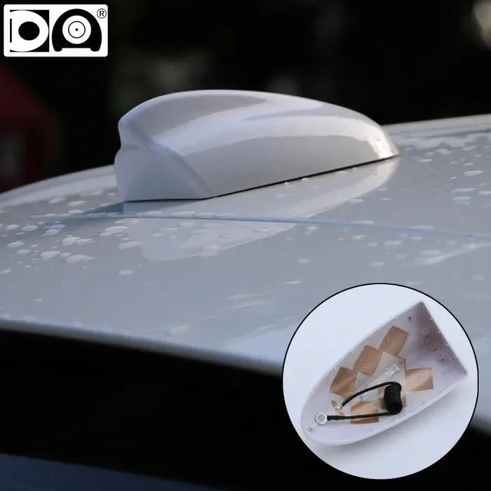 Antenne voiture aileron de requin universel - Signal radio renforcé peinture piano pour Opel Astra K