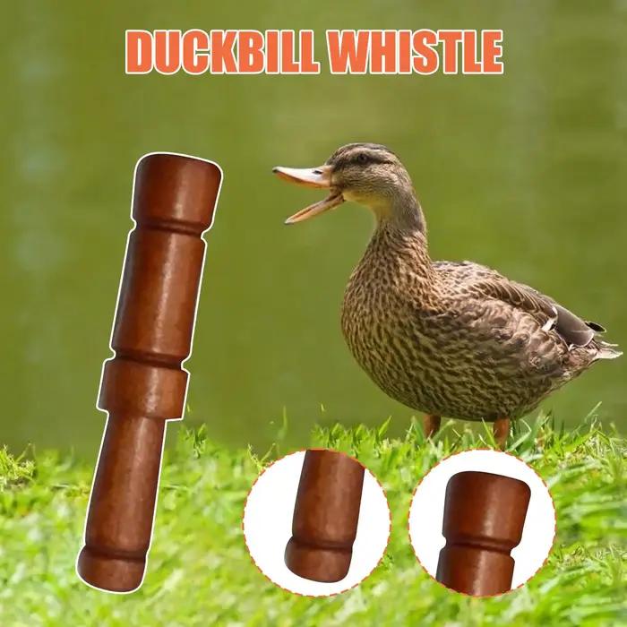 Appel canard colvert en bois portable pour chasse - Sifflet imitation son naturel pour expéditions