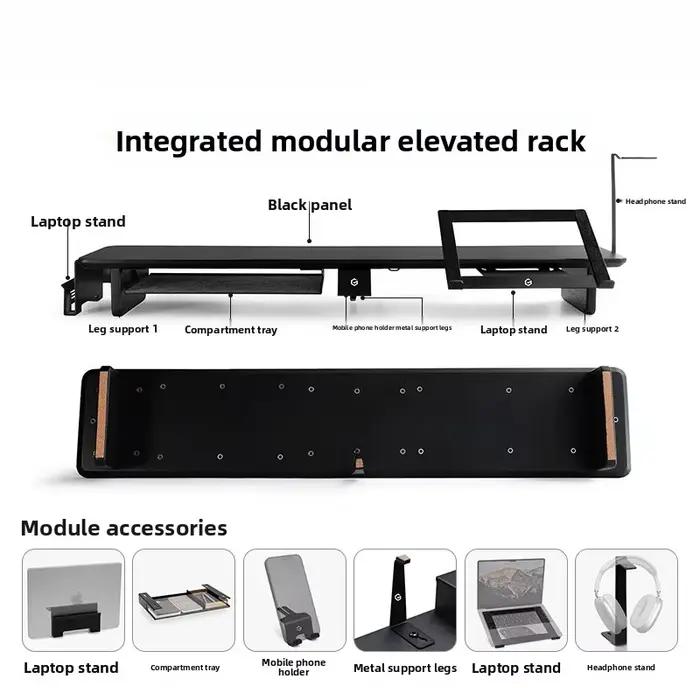 Support de moniteur modulaire Z3, support d'ordinateur Premium pour espace de travail ergonomique, o