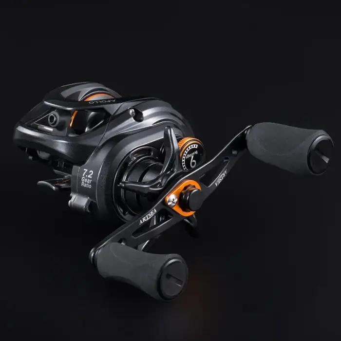 ARTSEA nouveau moulinet Baitcasting système de freinage magnétique roue de pêche 204g 5KG traînée ma